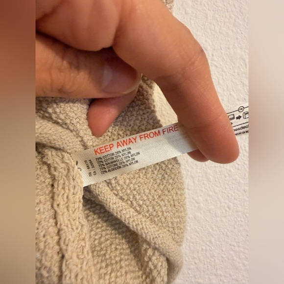 NWOT Free People Beach Keiran Sweater Knit Tank Top - Picture 5 of 5